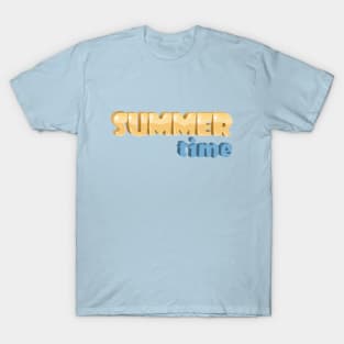 3D Hello Summer T-Shirt